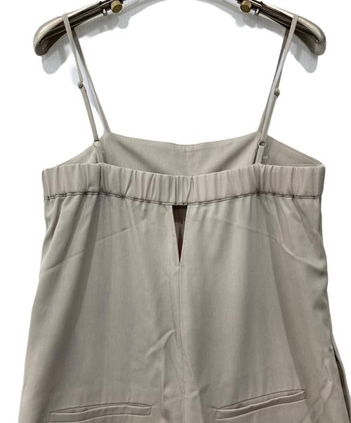 UNFILO（アンフィーロ）UNFILO (アンフィーロ) TENNEN TOUCH オールインワン ベージュ サイズ:Sの古着・服飾アイテム
