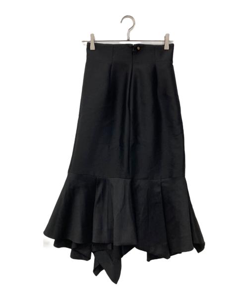 CHAOS（カオス）Chaos (カオス) ハイウエストスカート ブラック サイズ:36の古着・服飾アイテム