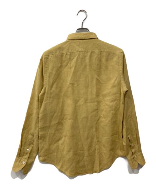 PAUL SMITH（ポールスミス）Paul Smith (ポールスミス) リネンシャツ イエロー サイズ:Mの古着・服飾アイテム