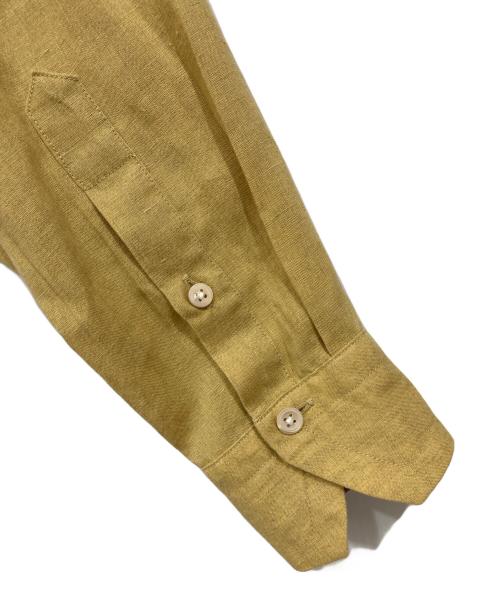 PAUL SMITH（ポールスミス）Paul Smith (ポールスミス) リネンシャツ イエロー サイズ:Mの古着・服飾アイテム