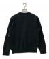 POLO RALPH LAUREN (ポロ・ラルフローレン) クルーネックスウェット ブラック サイズ:M 未使用品：7000円