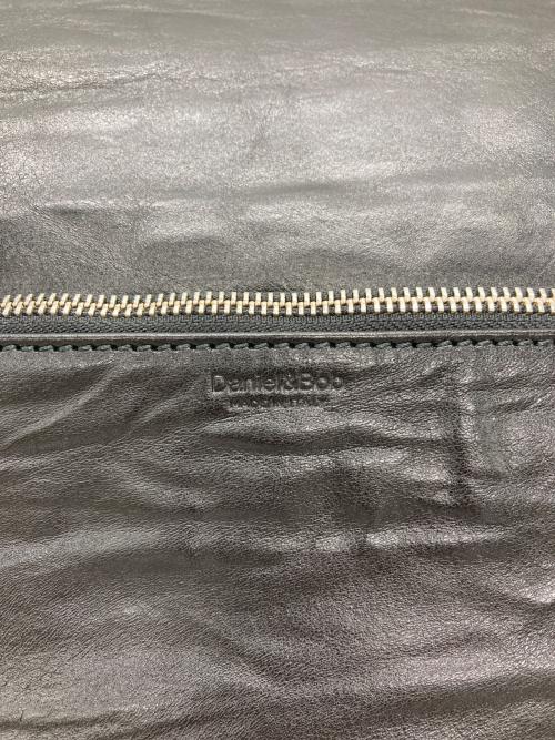 Daniel&Bob（ダニエル＆ボブ）Daniel&Bob (ダニエル＆ボブ) レザーショルダーバッグ ブラックの古着・服飾アイテム