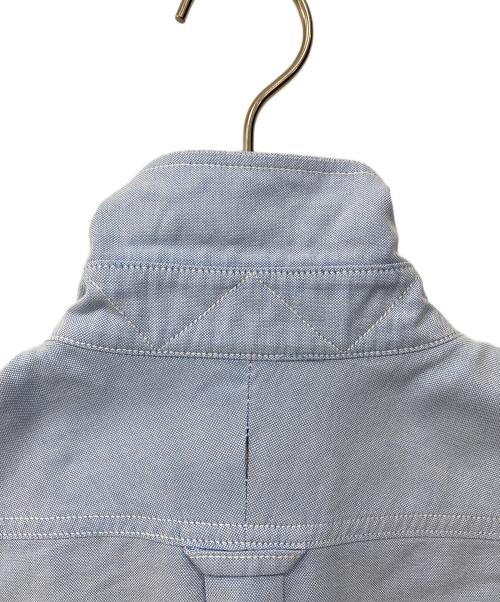 THE NORTHFACE PURPLELABEL（ザ・ノースフェイス パープルレーベル）THE NORTHFACE PURPLELABEL (ザ・ノースフェイス パープルレーベル) オックスフォードボタンダウンビッグハーフスリーブシャツ ブルー サイズ:Sの古着・服飾アイテム