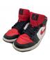 NIKE（ナイキ）の古着「ハイカットスニーカー」｜レッド×ブラック
