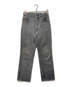 LEVI'Sリーバイス）の古着「先染め ブラックデニムパンツ」｜グレー