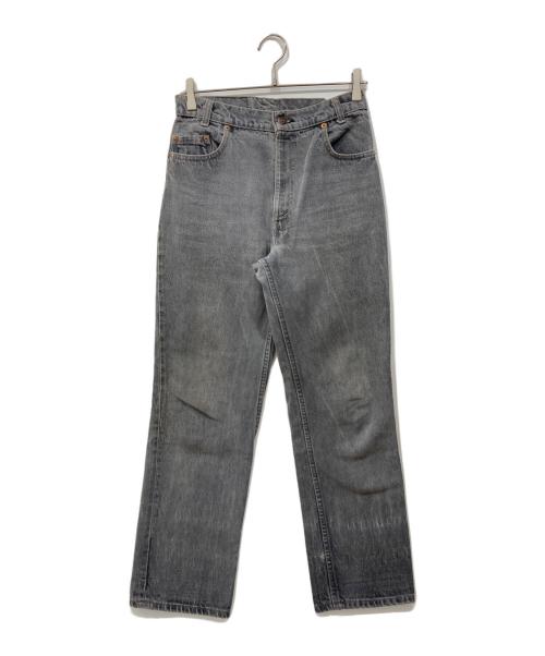 LEVI'S（リーバイス）LEVI'S (リーバイス) 先染め ブラックデニムパンツ グレー サイズ:W30の古着・服飾アイテム