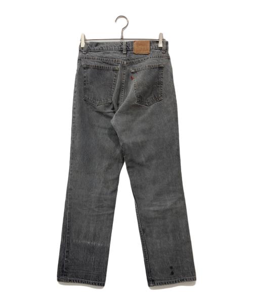 LEVI'S（リーバイス）LEVI'S (リーバイス) 先染め ブラックデニムパンツ グレー サイズ:W30の古着・服飾アイテム