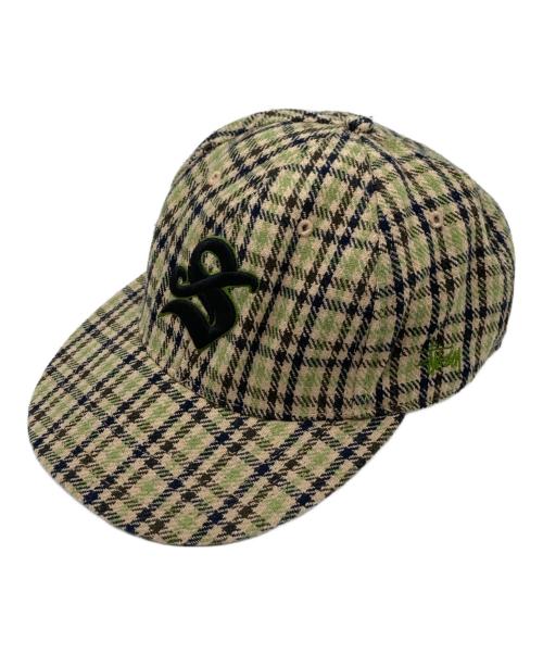 stussy（ステューシー）stussy (ステューシー) キャップ グリーン×ネイビーの古着・服飾アイテム