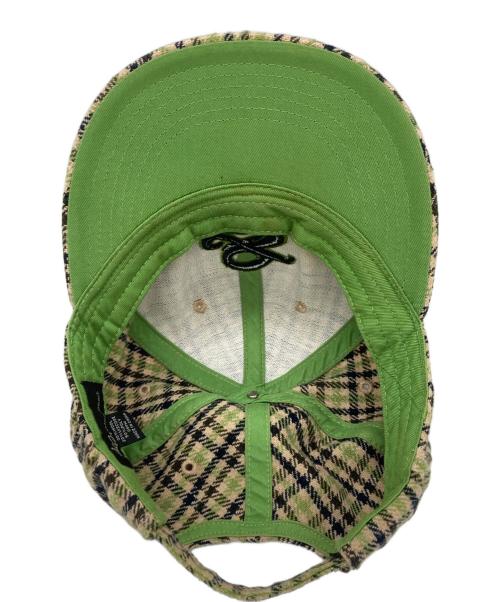 stussy（ステューシー）stussy (ステューシー) キャップ グリーン×ネイビーの古着・服飾アイテム