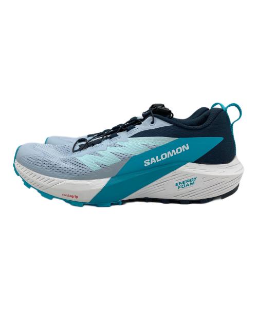 SALOMON（サロモン）SALOMON (サロモン) トレイルランニングシューズ ブルー×ブラック サイズ:25㎝ 未使用品の古着・服飾アイテム