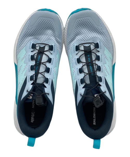 SALOMON（サロモン）SALOMON (サロモン) トレイルランニングシューズ ブルー×ブラック サイズ:25㎝ 未使用品の古着・服飾アイテム