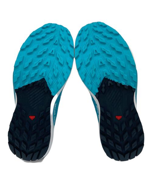 SALOMON（サロモン）SALOMON (サロモン) トレイルランニングシューズ ブルー×ブラック サイズ:25㎝ 未使用品の古着・服飾アイテム