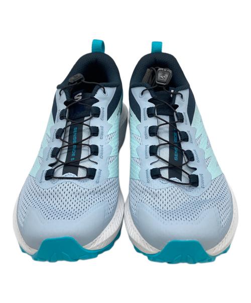 SALOMON（サロモン）SALOMON (サロモン) トレイルランニングシューズ ブルー×ブラック サイズ:25㎝ 未使用品の古着・服飾アイテム