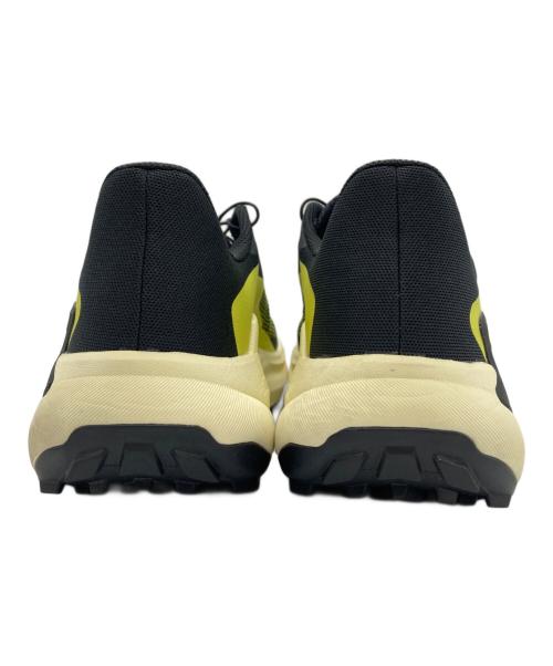 SALOMON（サロモン）SALOMON (サロモン) トレイルランニングシューズ ブラック×イエロー サイズ:26㎝の古着・服飾アイテム