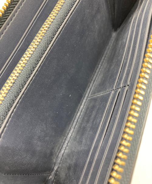 COACH（コーチ）COACH (コーチ) ラウンドジップウォレット ネイビーの古着・服飾アイテム