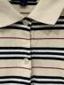 中古・古着 BURBERRY LONDON (バーバリーロンドン) ボーダーポロシャツ ベージュ サイズ:L：4000円