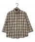 BURBERRY LONDON（バーバリーロンドン）の古着「ノバチェック7分袖シャツ」｜ベージュ