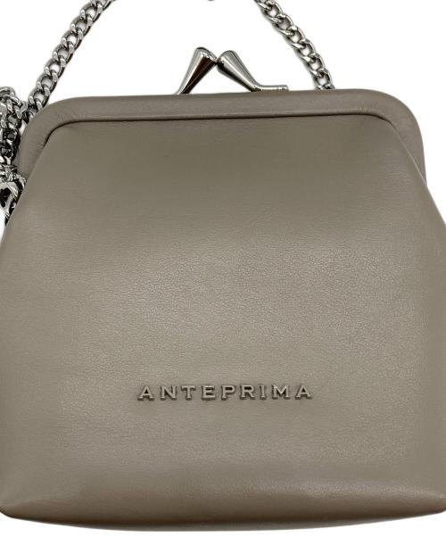 ANTEPRIMA（アンテプリマ）ANTEPRIMA (アンテプリマ) がま口ショルダーバッグ ベージュの古着・服飾アイテム