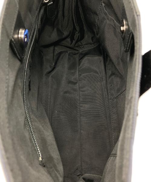 BLACK LABEL CRESTBRIDGE（ブラックレーベル クレストブリッジ）BLACK LABEL CRESTBRIDGE (ブラックレーベル クレストブリッジ) シャドーチェックランチトートバッグ ネイビーの古着・服飾アイテム
