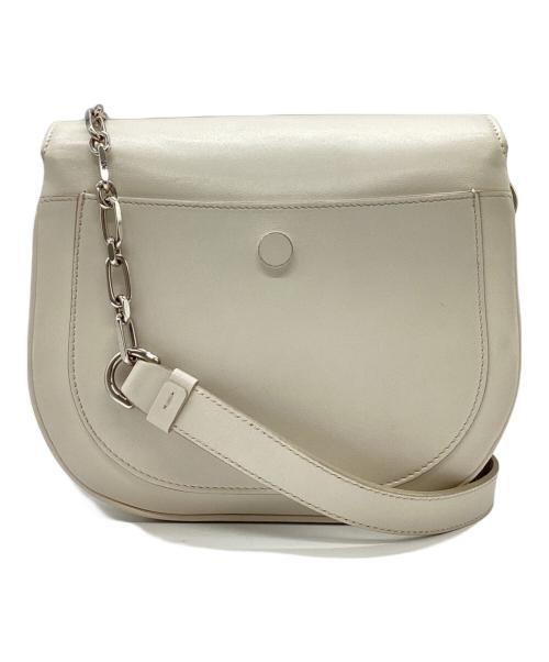 TOD'S（トッズ）TOD'S (トッズ) ダブルTリング タッセルショルダーバッグ ホワイトの古着・服飾アイテム