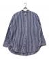 Traditional Weatherwear（トラディショナルウェザーウェア）の古着「ストライプシャツ」｜ブルー×ホワイト