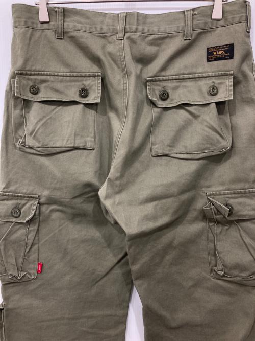 WTAPS（ダブルタップス）WTAPS (ダブルタップス) カーゴパンツ カーキ サイズ:2の古着・服飾アイテム