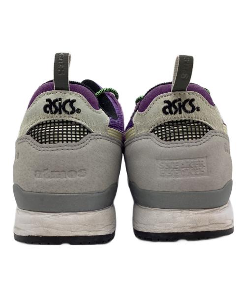 asics（アシックス）asics (アシックス) ATMOS (アトモス) Sneaker Freaker (スニーカフリーカー) スニーカー グレー×パープル サイズ:28.5㎝の古着・服飾アイテム