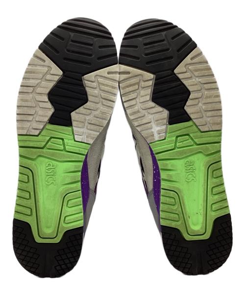 asics（アシックス）asics (アシックス) ATMOS (アトモス) Sneaker Freaker (スニーカフリーカー) スニーカー グレー×パープル サイズ:28.5㎝の古着・服飾アイテム