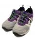 asics（アシックス）の古着「スニーカー」｜グレー×パープル