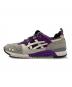 asics (アシックス) ATMOS (アトモス) Sneaker Freaker (スニーカフリーカー) スニーカー グレー×パープル サイズ:28.5㎝：8000円