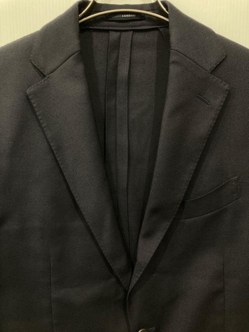 LARDINI（ラルディーニ）LARDINI (ラルディーニ) 段返り3Bテーラードジャケット ネイビー サイズ:50の古着・服飾アイテム