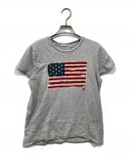 POLO RALPH LAURENポロ・ラルフローレン）の古着「星条旗 Tシャツ」｜グレー