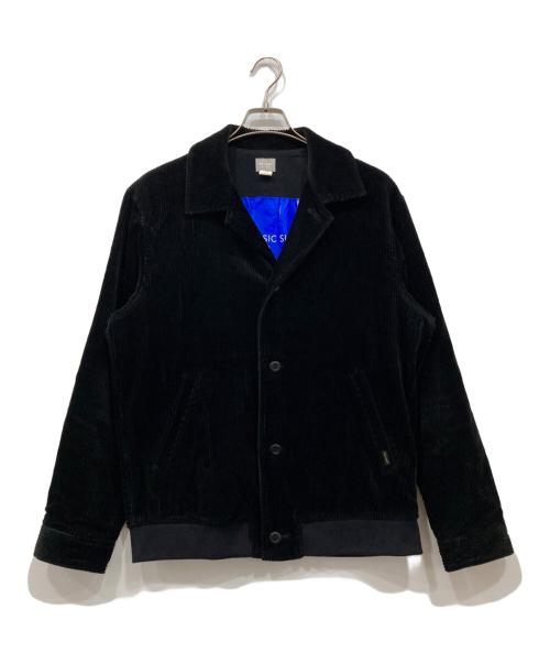 DELUXE（デラックス）Deluxe (デラックス) コーデュロイジャケット ブラック サイズ:Lの古着・服飾アイテム