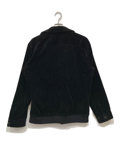 DELUXE（デラックス）Deluxe (デラックス) コーデュロイジャケット ブラック サイズ:Lの古着・服飾アイテム