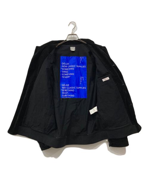 DELUXE（デラックス）Deluxe (デラックス) コーデュロイジャケット ブラック サイズ:Lの古着・服飾アイテム
