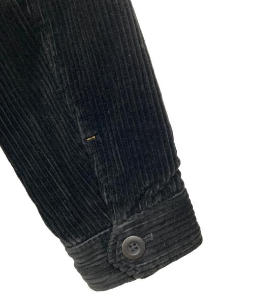 DELUXE（デラックス）Deluxe (デラックス) コーデュロイジャケット ブラック サイズ:Lの古着・服飾アイテム