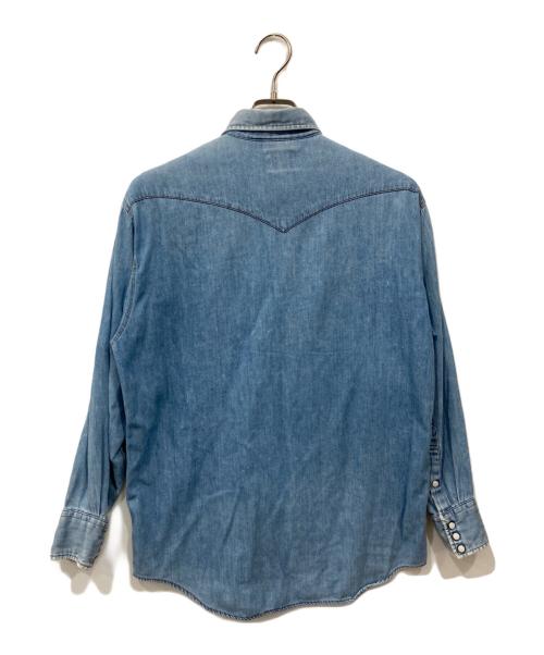 Wrangler（ラングラー）Wrangler (ラングラー) デニムウエスタンシャツ インディゴ サイズ:Sの古着・服飾アイテム