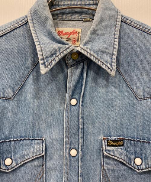 Wrangler（ラングラー）Wrangler (ラングラー) デニムウエスタンシャツ インディゴ サイズ:Sの古着・服飾アイテム