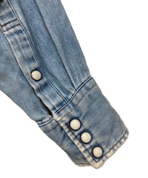 Wrangler（ラングラー）Wrangler (ラングラー) デニムウエスタンシャツ インディゴ サイズ:Sの古着・服飾アイテム