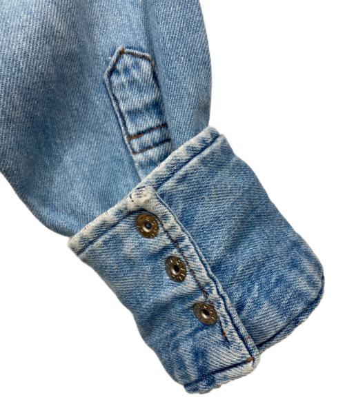 Wrangler（ラングラー）Wrangler (ラングラー) デニムウエスタンシャツ インディゴ サイズ:Sの古着・服飾アイテム