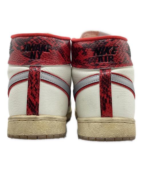 NIKE（ナイキ）NIKE (ナイキ) AWAKE NY (アウェイク ニューヨーク) ハイカットスニーカー ホワイト サイズ:27.5㎝の古着・服飾アイテム