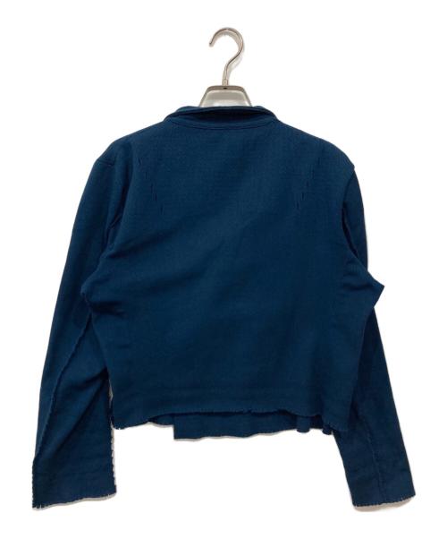 A-POC ABLE ISSEY MIYAKE（エイポック エイブル イッセイ ミヤケ）A-POC ABLE ISSEY MIYAKE (エイポック エイブル イッセイ ミヤケ) ニットジャケット ネイビー サイズ:2の古着・服飾アイテム