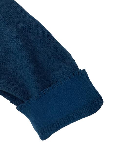 A-POC ABLE ISSEY MIYAKE（エイポック エイブル イッセイ ミヤケ）A-POC ABLE ISSEY MIYAKE (エイポック エイブル イッセイ ミヤケ) ニットジャケット ネイビー サイズ:2の古着・服飾アイテム