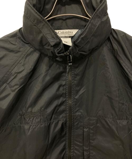 Columbia（コロンビア）Columbia (コロンビア) パッカブルナイロンジャケット ブラック サイズ:Lの古着・服飾アイテム