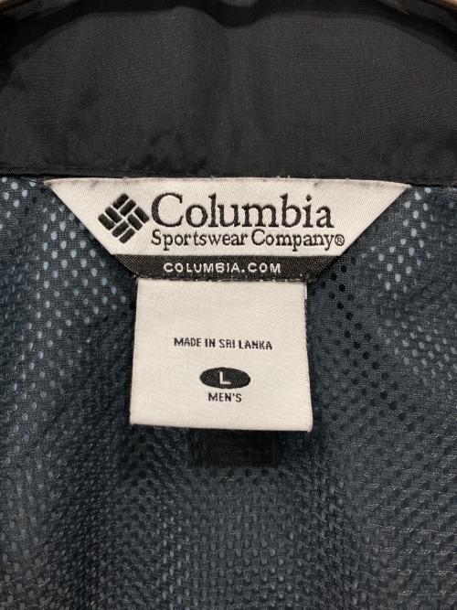 Columbia（コロンビア）Columbia (コロンビア) パッカブルナイロンジャケット ブラック サイズ:Lの古着・服飾アイテム