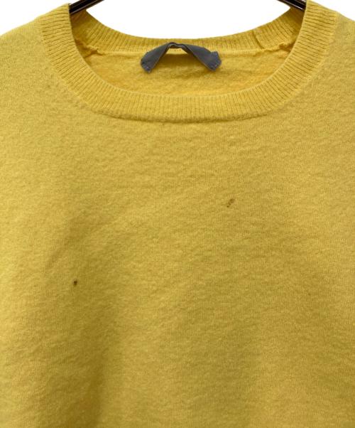 COMME des GARCONS HOMME（コムデギャルソン オム）COMME des GARCONS HOMME (コムデギャルソン オム) ウールニット イエロー サイズ:不明の古着・服飾アイテム