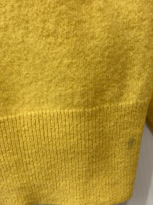 COMME des GARCONS HOMME（コムデギャルソン オム）COMME des GARCONS HOMME (コムデギャルソン オム) ウールニット イエロー サイズ:不明の古着・服飾アイテム