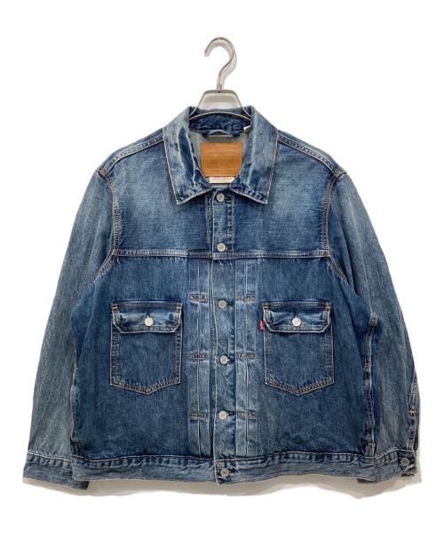 LEVI'S PReMIUM（リーバイス プレミアム）LEVI'S PReMIUM (リーバイス プレミアム) TYPE II トラッカージャケット インディゴ サイズ:XLの古着・服飾アイテム