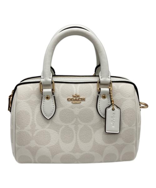 COACH（コーチ）COACH (コーチ) ショルダーバッグ アイボリーの古着・服飾アイテム