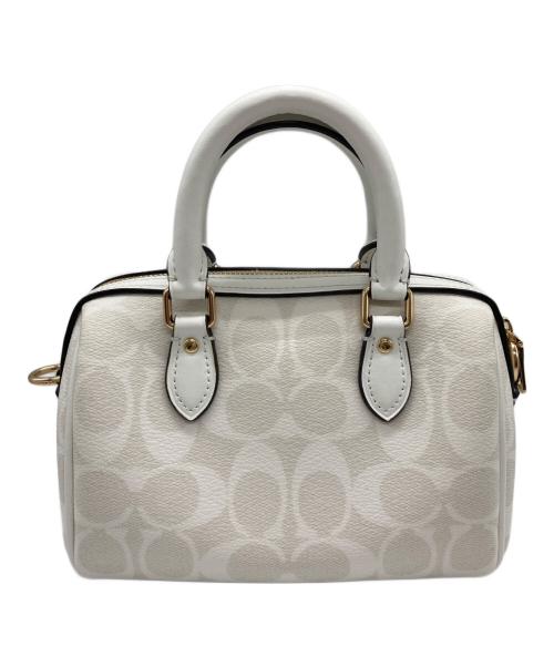 COACH（コーチ）COACH (コーチ) ショルダーバッグ アイボリーの古着・服飾アイテム